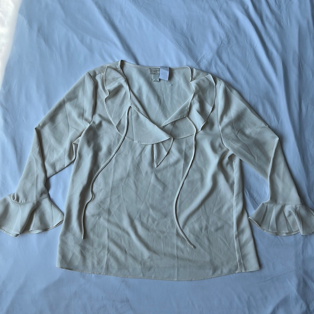 Off White LOFT blouse - XL